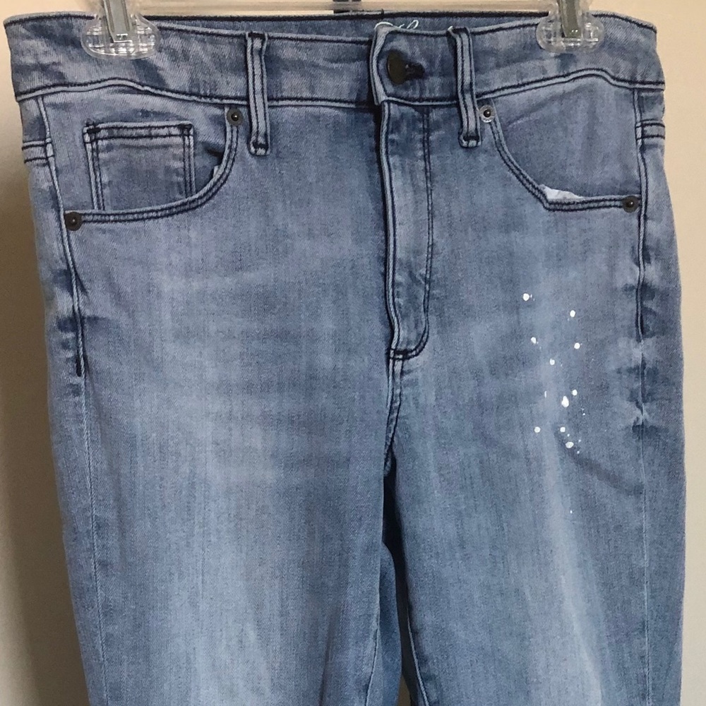 Paint Splattered Jeans